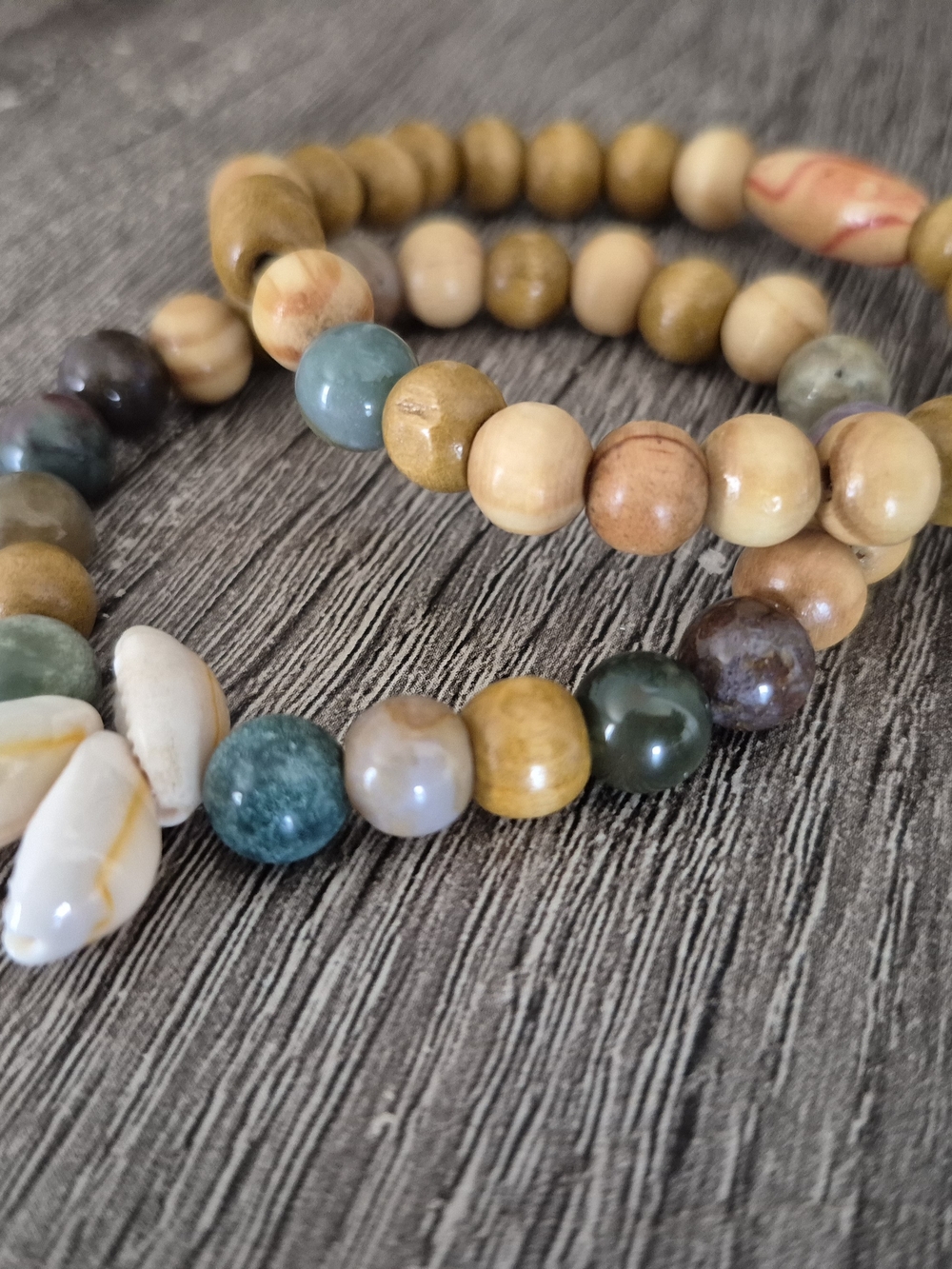 Natural Handcrafted Indian Agate Set!